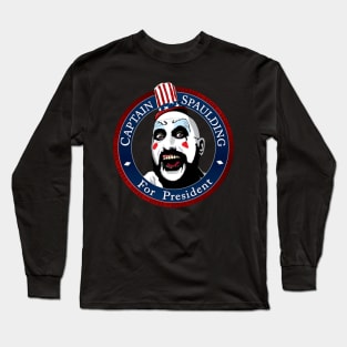 Captain Spaulding Horror Icon Long Sleeve T-Shirt